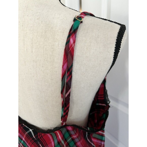 Victoria’s Secret Red Plaid Sleep Dress Holiday Size XL EUC - Picture 4 of 8